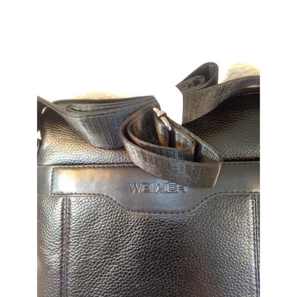 Leather pu Men Crossbody Handbag Messenger Fashion Business Mens Shoulder Bag - Picture 5 of 12